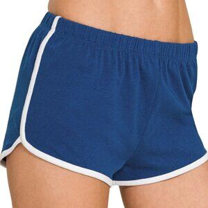 Zenana Elastic Waistband‎ Dolphin Shorts